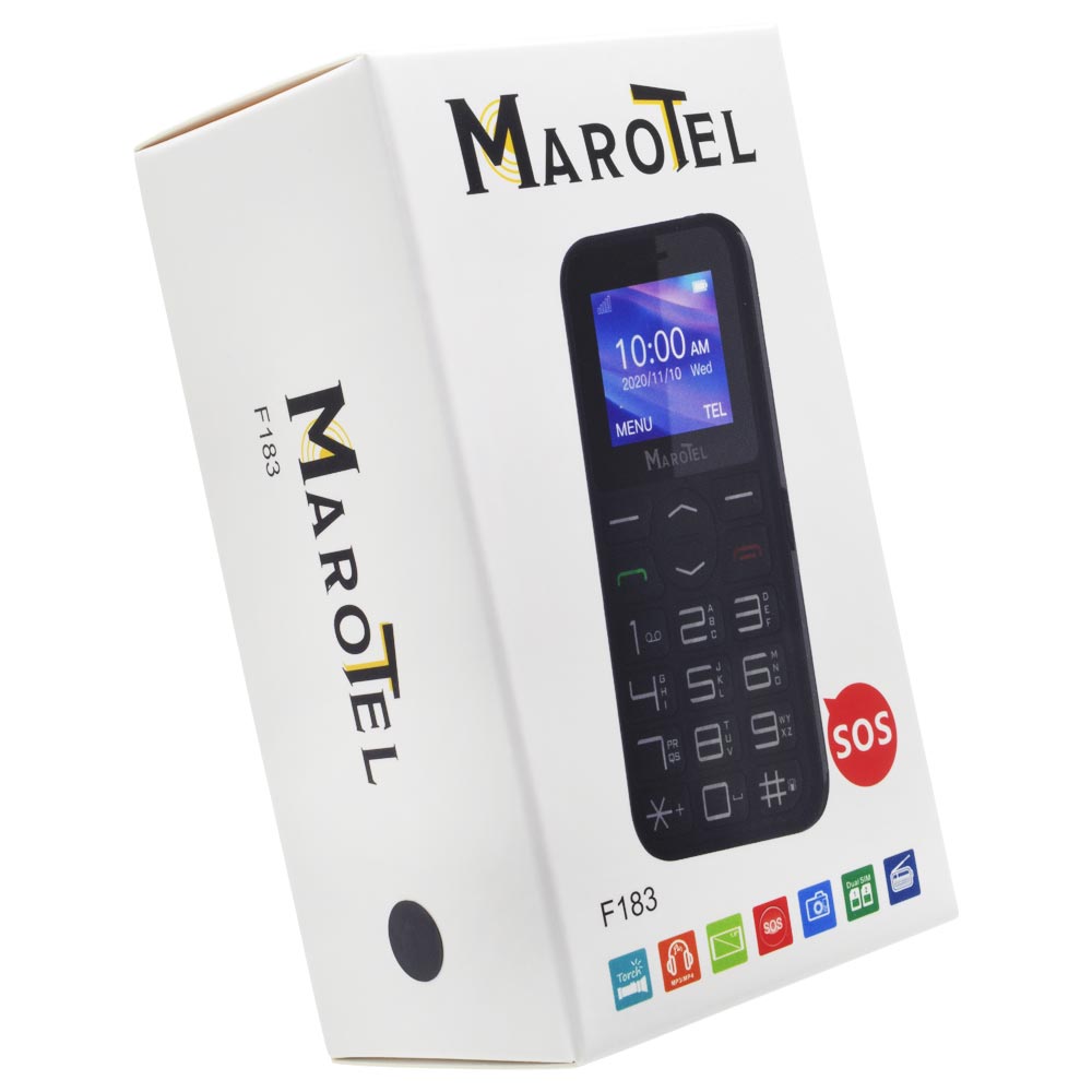 MOBITEL NA TIPKE MAROTEL F183 CRNI